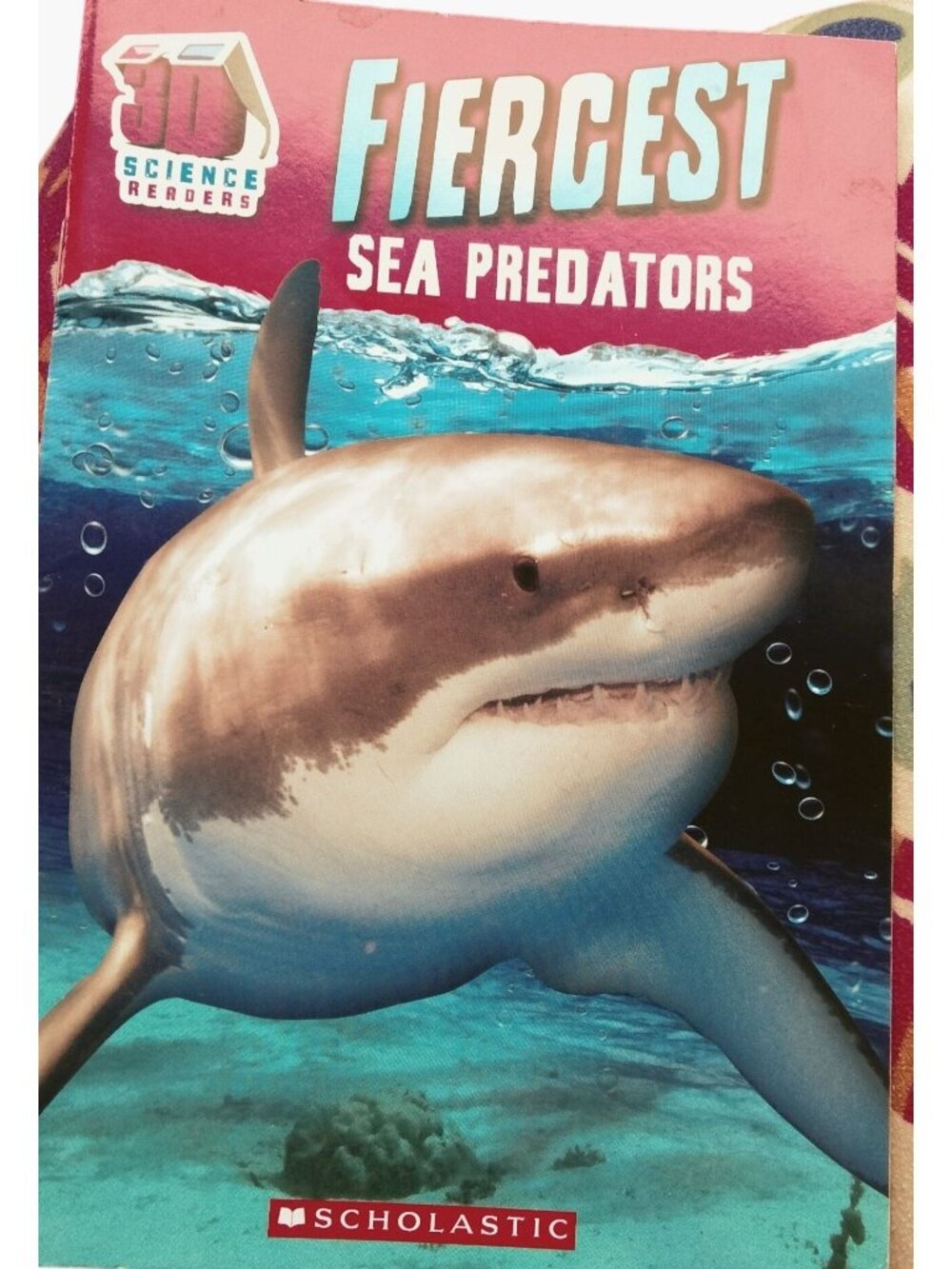Fiercest Sea Predators 3D Science Readers Scholastic